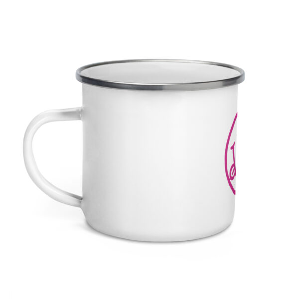 College "3" Enamel Mug - Image 3