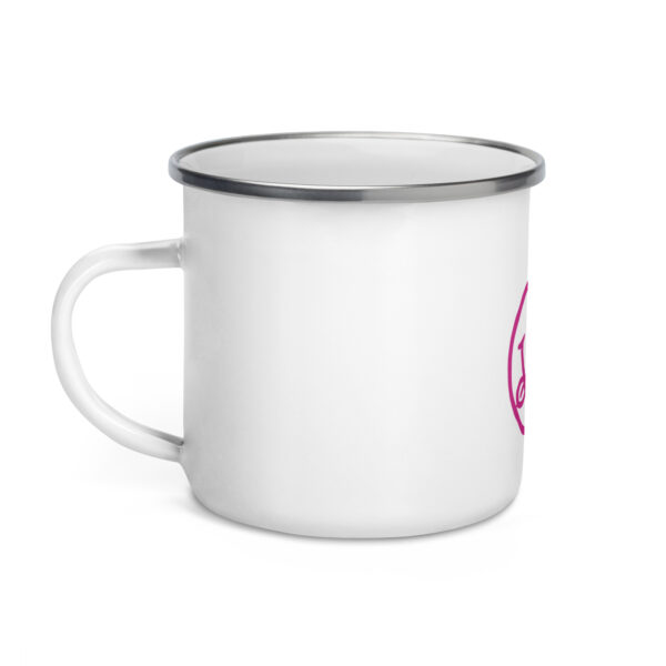 College "3" Enamel Mug - Image 6