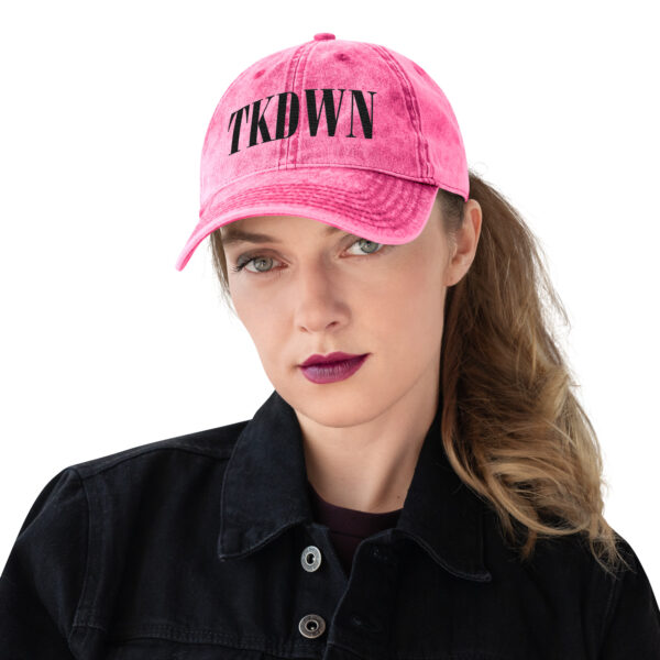 TKDWN Vintage Cotton Twill Cap - Image 3